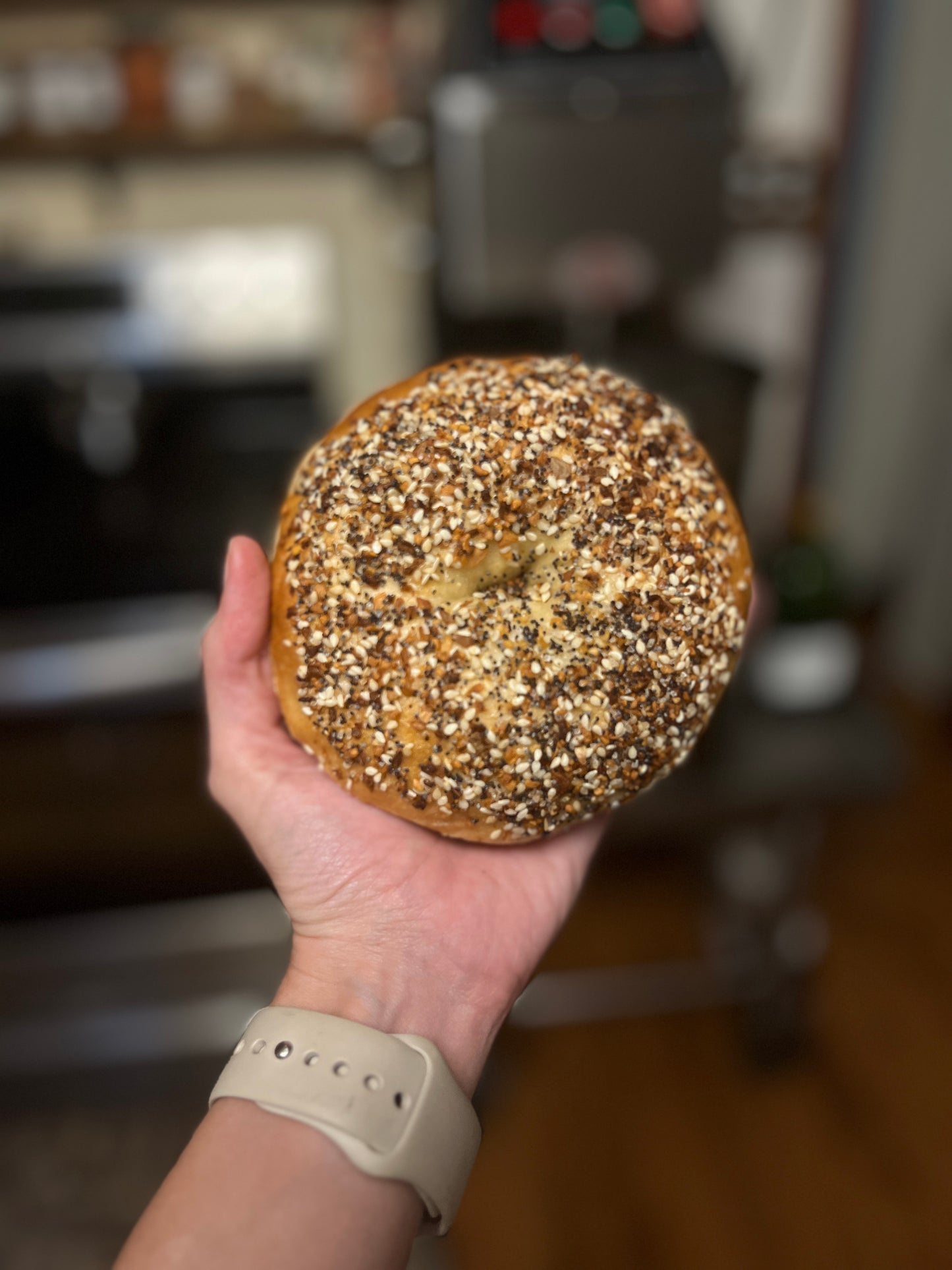 Sourdough Bagels