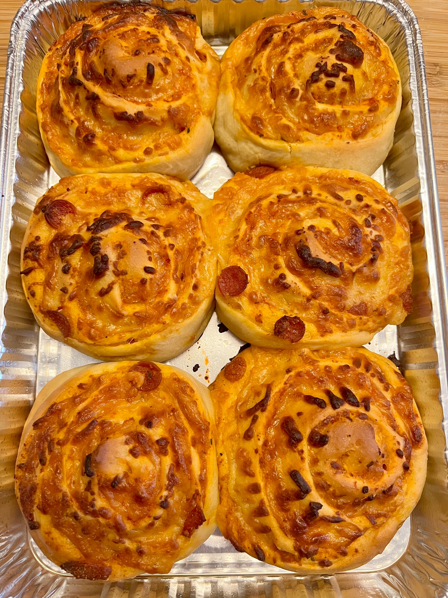 Sourdough Pizza Rolls
