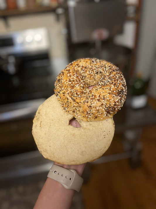 Sourdough Bagels